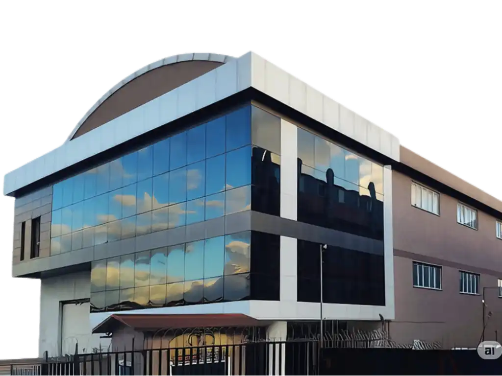 Modern ticari bina.