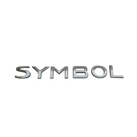 Renault Symbol Yeni Model Arka Yazı | Fabrikadan Satış